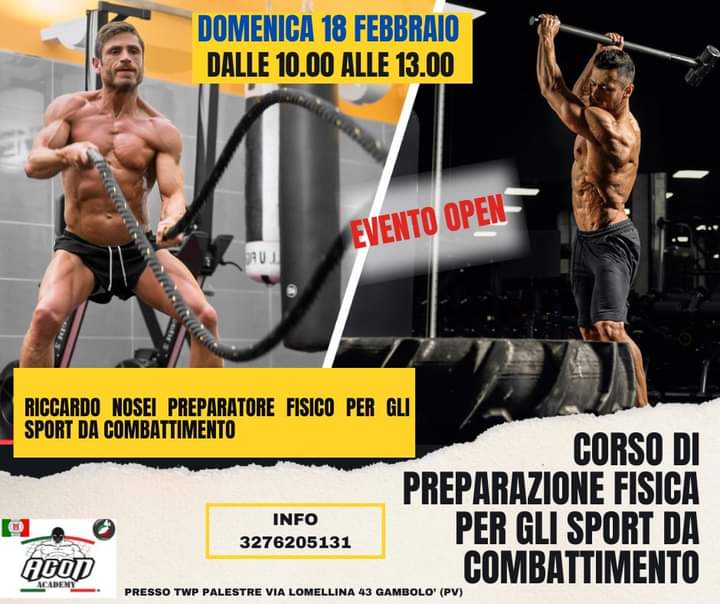 𝐂𝐎𝐑𝐒𝐎 𝐃𝐈 𝐏𝐑𝐄𝐏𝐀𝐑𝐀𝐙𝐈𝐎𝐍𝐄 𝐅𝐈𝐒𝐈𝐂𝐀 𝐏𝐄𝐑 𝐆𝐋𝐈 𝐒𝐏𝐎𝐑𝐓 𝐃𝐀 𝐂𝐎𝐌𝐁𝐀𝐓𝐓𝐈𝐌𝐄𝐍𝐓𝐎